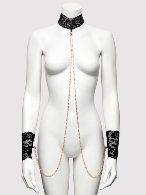 lace bondage collar