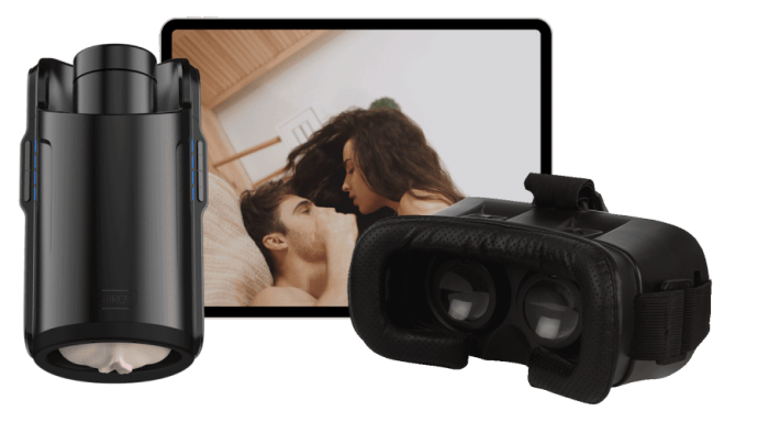 Kiiroo Keon app interface showing connectivity and control options
