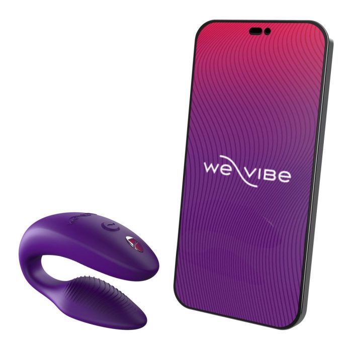 We-Vibe Sync 2 couples G-spot vibrator worn during intercourse We-Vibe Sync 2 couples G-spot vibrator worn during intercourse