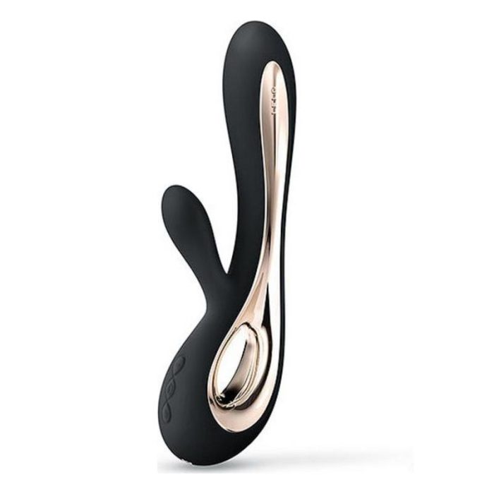 Lelo Soraya 2 luxury G-spot vibrator with gold accents Lelo Soraya 2 luxury G-spot vibrator with gold accents