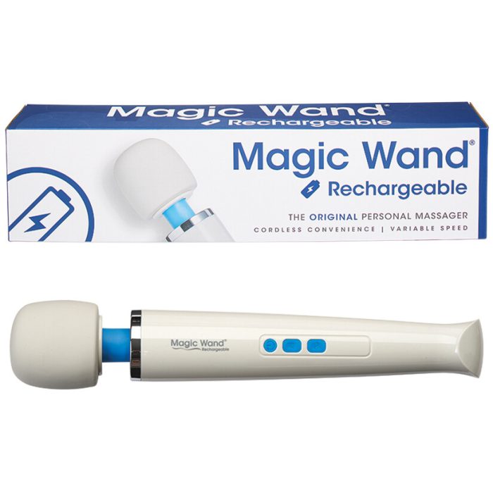Hitachi Magic Wand rechargeable vibrator with classic design