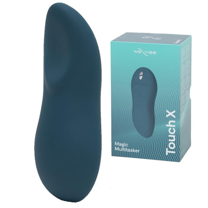 We-Vibe Touch X ergonomic palm-sized clitoral vibrator