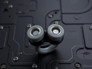 Hot Octopuss Jett cock ring showcasing its dual-motor technology