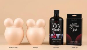 Womanizer Blend compared to alternative products showing size differences